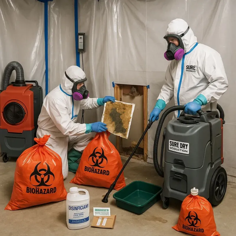 Contaminated Water Handling Protocols process in Locust Grove, OK
